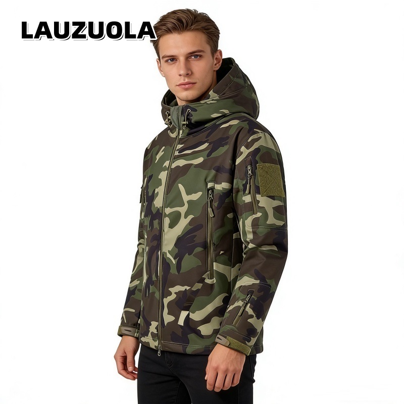 Outdoor Hunting Hoodie - Herren Camouflage Waterdichte Jas 2026 Nieuwe