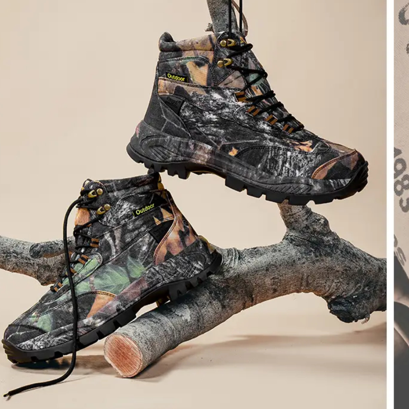 Outdoor Hunting Boots For Men - Hoge camouflage jachtlaarzen voor heren, ademende
