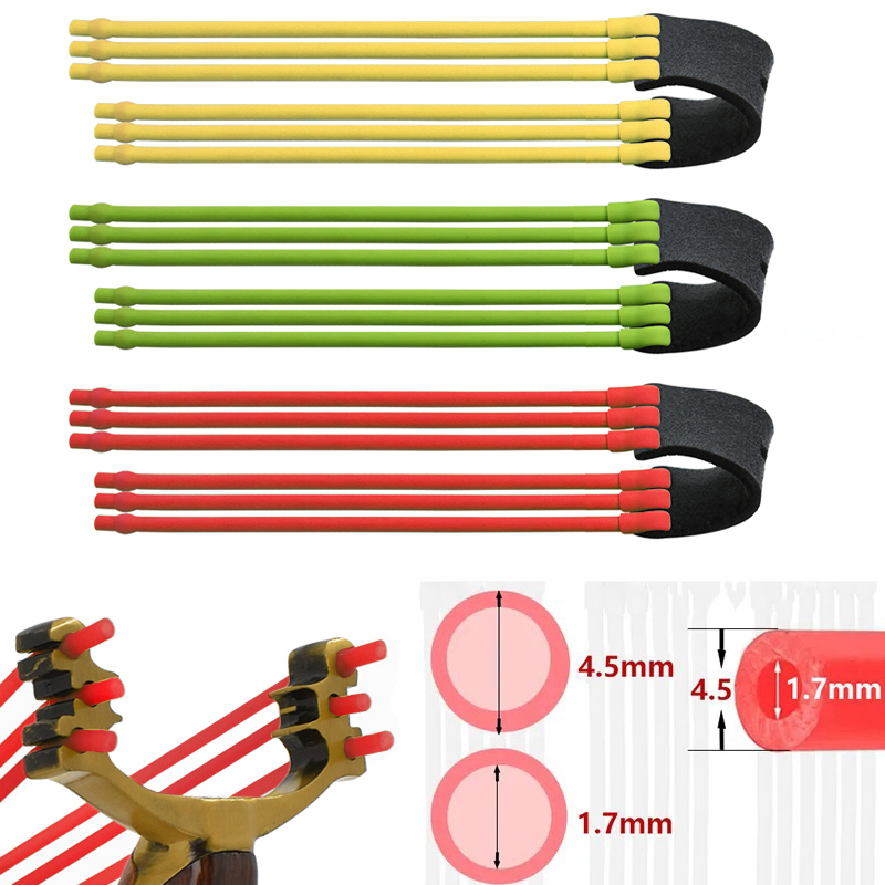 Outdoor Hunting Products - Speciale elastiekjes voor opvouwbare katapulten, 1745