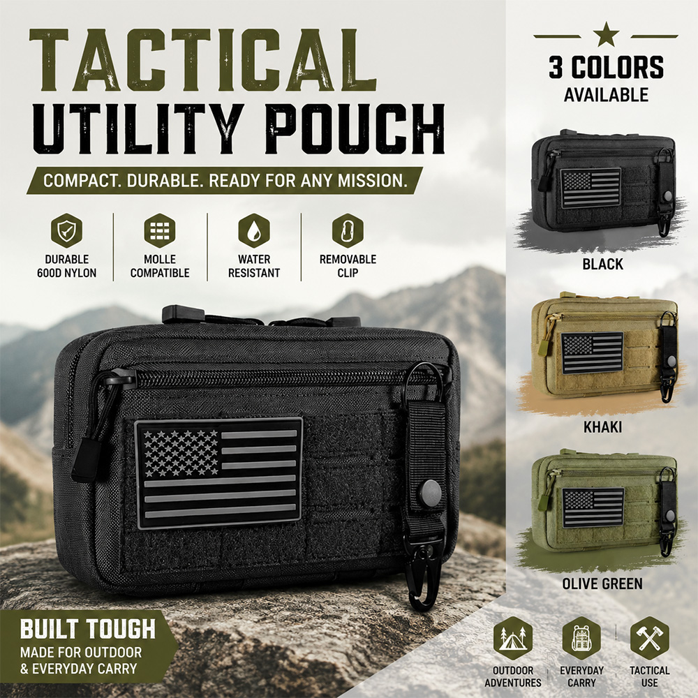 Field Dressing Kit - Tactische Molle EDC-tas Outdoor EHBO-tas Compact