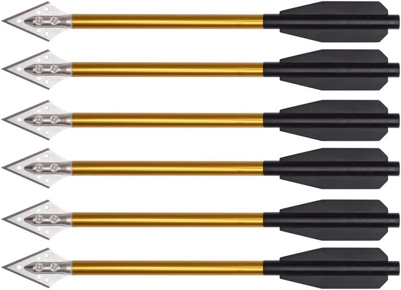 Crossbow Bolt Broadhead - Aluminium kruisboogbouten pijlen 6,5