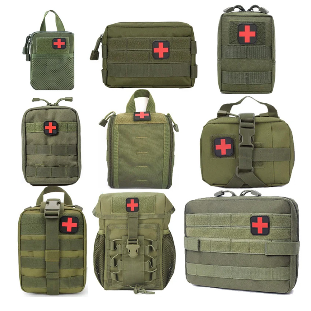 Field Dressing Kit - Outdoor Camping Trauma EHBO-kit Multifunctionele uitrusting