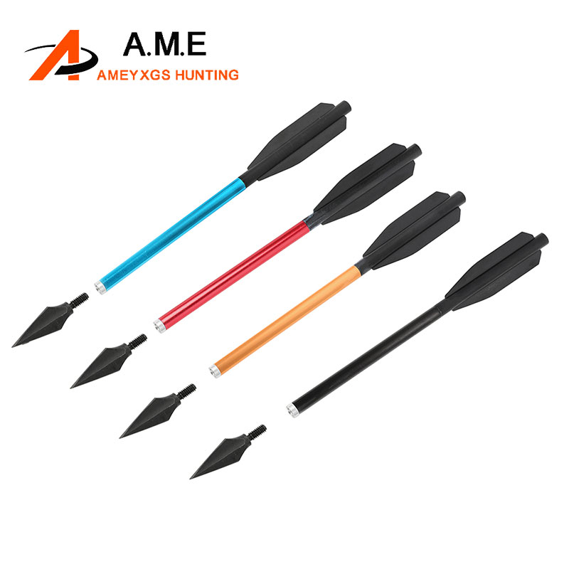 Crossbow Bolt Broadhead - 6/12 Stuks Aluminium Pijl Kruisboog Pijl