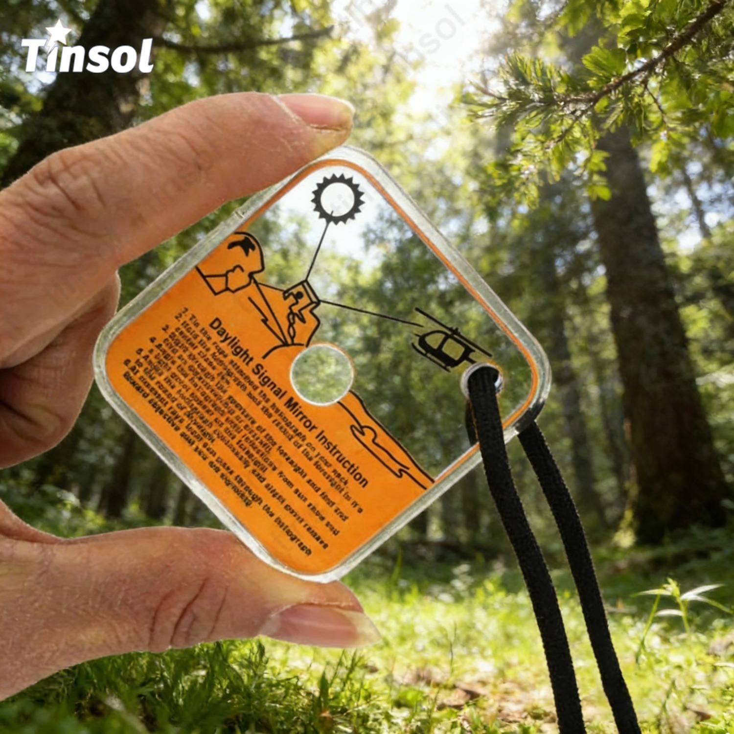 Field Dressing Kit - Nieuwe 1PC Outdoor Survival Reflecterende Signaalspiegel