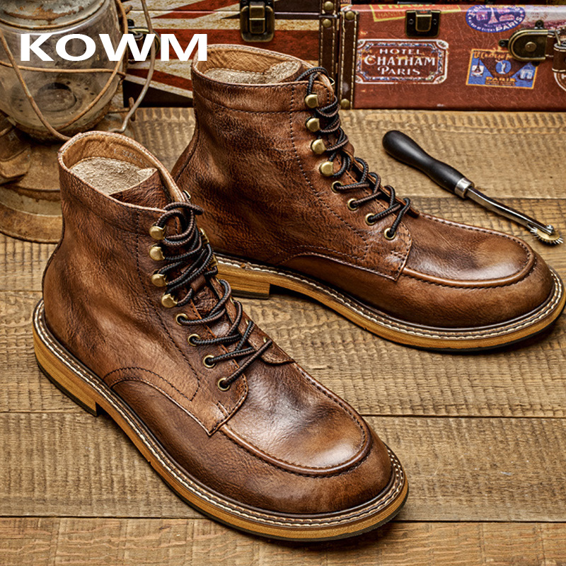 Outdoor Hunting Boots For Men - Kowm Outdoor Heren Wandelschoenen Waterdichte Tactische