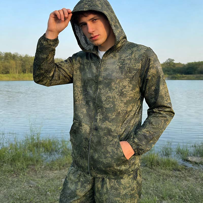 Outdoor Hunting Hoodie - Tactische hoodies, camouflage mesh wandel- en