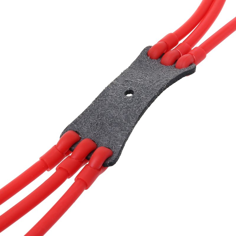 Outdoor Hunting Products - Slingshot Band Groep Leather Pocket Rubberen