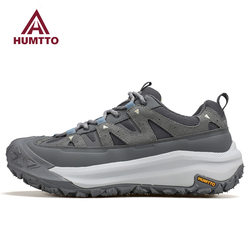 Outdoor Hunting Boots For Men - HUMTTO Rundleer Outdoor Heren Wandel Laarzen