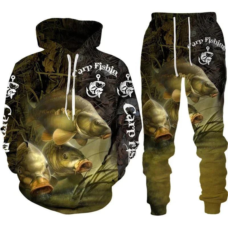 Cool karpervissen 3D-geprinte  - Outdoor Hunting Hoodie recensie en prijs