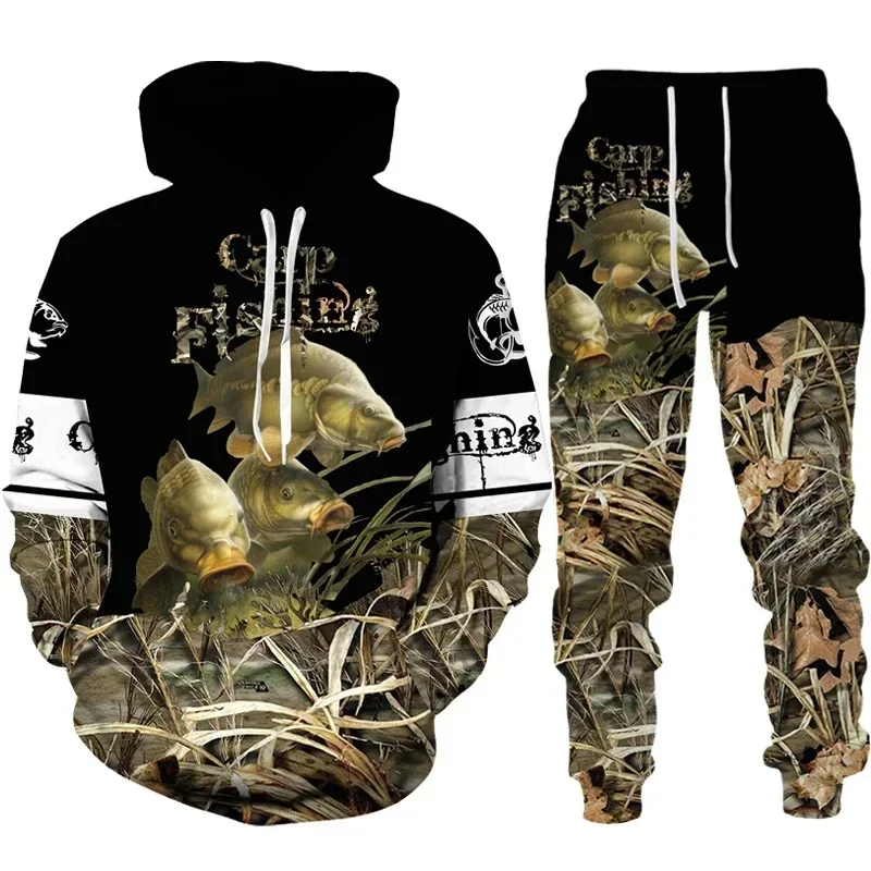 Cool karpervissen 3D-geprinte  - Outdoor Hunting Hoodie recensie en prijs