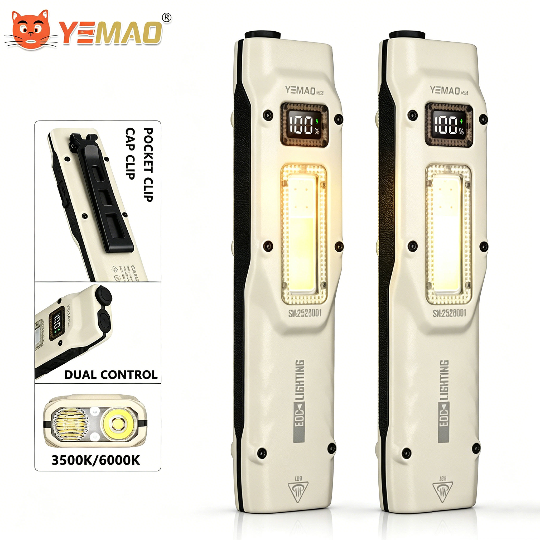 Draagbare 880LM YEMAO M28 Ultr - Tactical Flashlight Rechargeable recensie en prijs