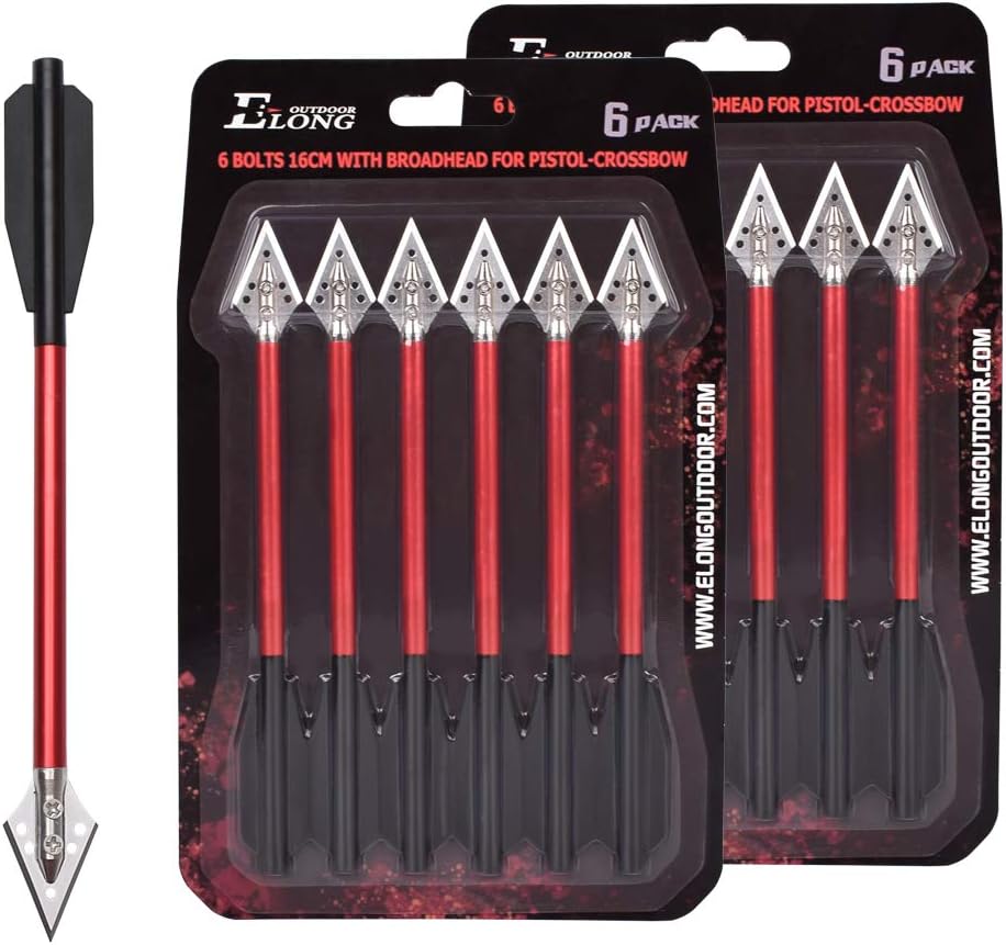 Aluminium kruisboogbouten pijl - Crossbow Bolt Broadhead recensie en prijs