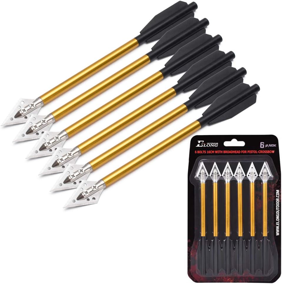 Aluminium kruisboogbouten pijl - Crossbow Bolt Broadhead recensie en prijs