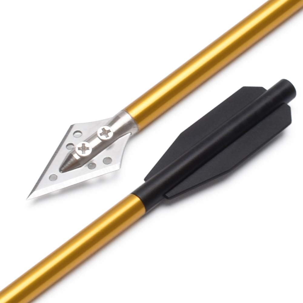 Aluminium kruisboogbouten pijl - Crossbow Bolt Broadhead recensie en prijs