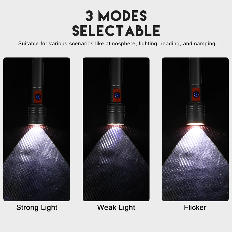Krachtige LED-zaklamp Oplaadba - Tactical Flashlight Rechargeable recensie en prijs
