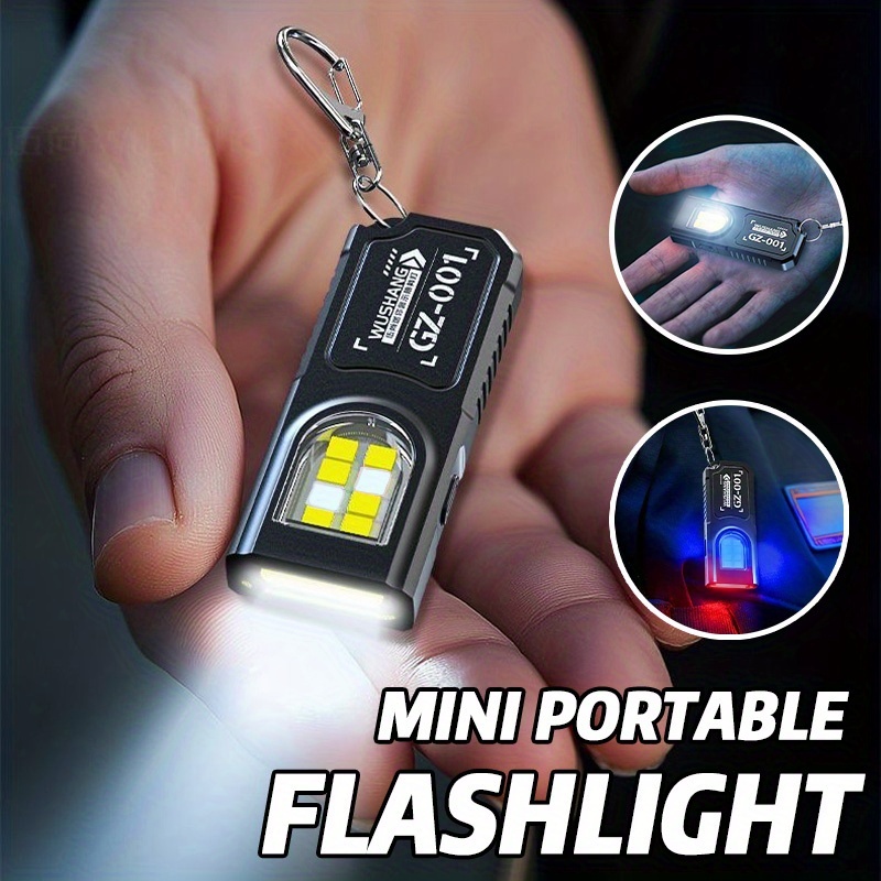 Krachtige Mini COB LED-sleutel - Tactical Flashlight Rechargeable recensie en prijs