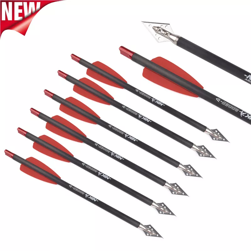 3-6 stks 7.5in Kruisboog Boute - Crossbow Bolt Broadhead recensie en prijs