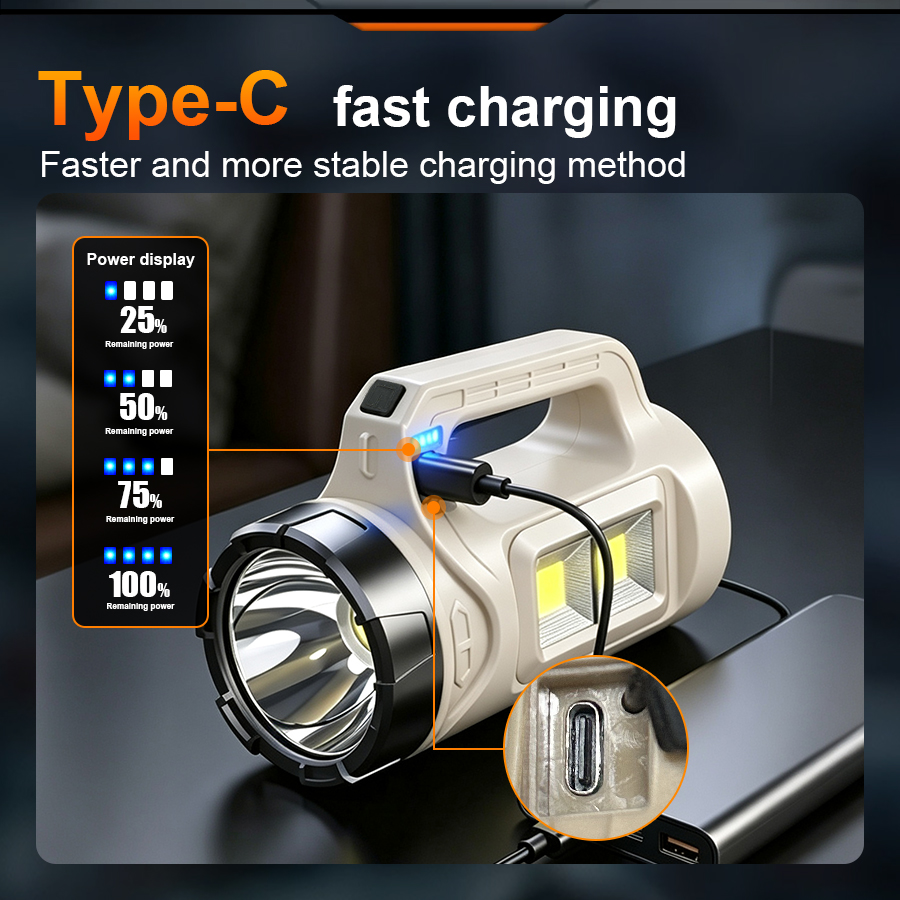 Multiscene draagbare LED-zakla - Tactical Flashlight Rechargeable recensie en prijs