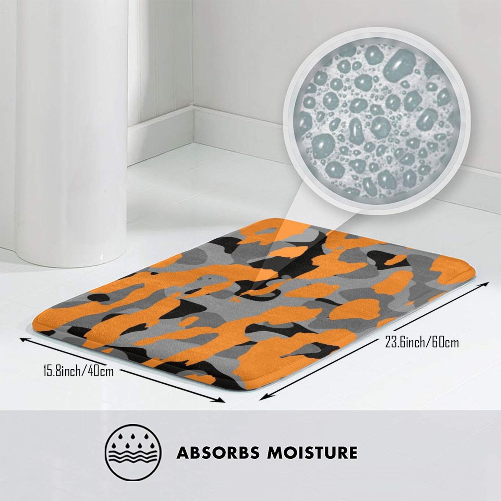 Oranje Camo Mat Tapijt Tapijt  - Hunting Outdoor Rug recensie en prijs