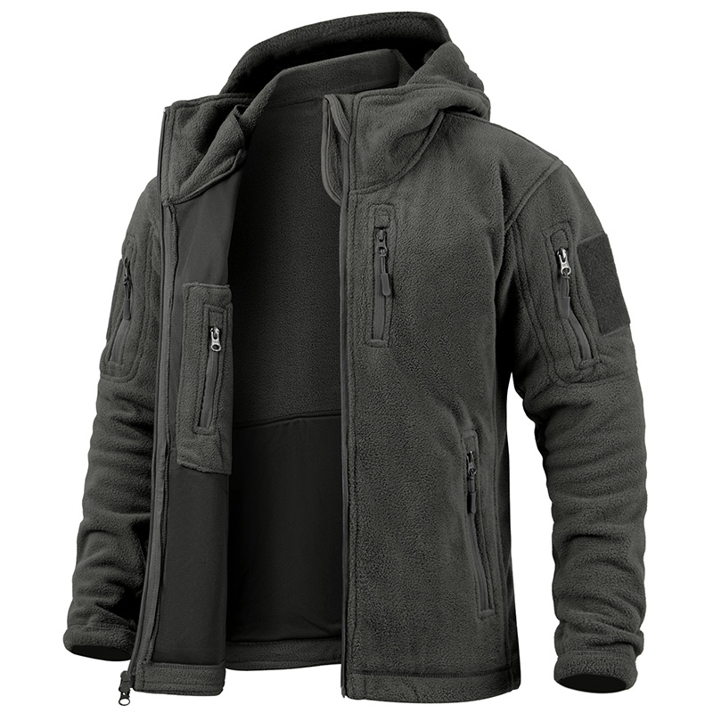 Tactisch fleecejack voor heren - Outdoor Hunting Hoodie recensie en prijs