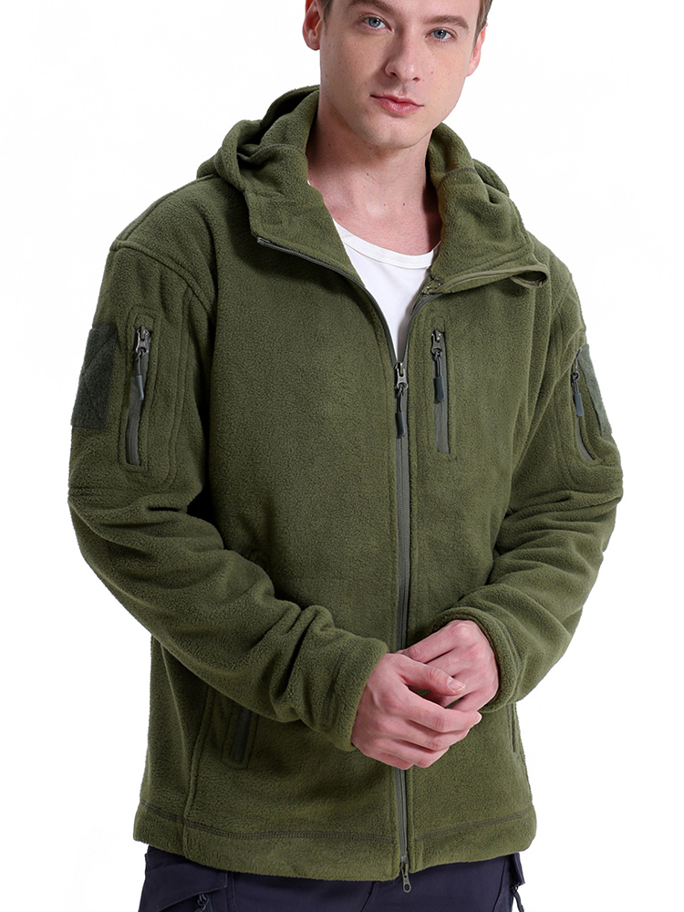 Tactisch fleecejack voor heren - Outdoor Hunting Hoodie recensie en prijs