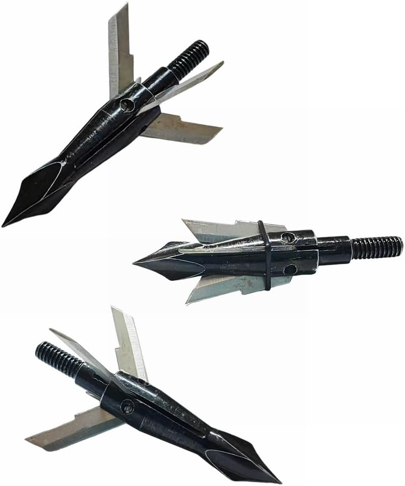 6PK Jacht Hybride Broadhead 12 - Crossbow Bolt Broadhead recensie en prijs