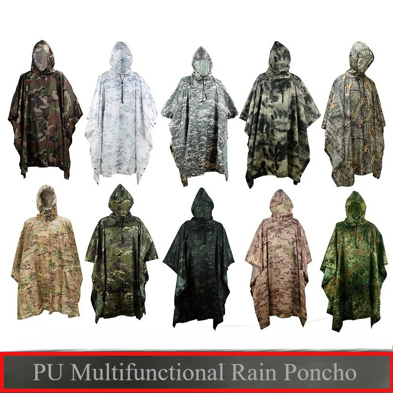 1pc Outdoor Camouflage Mackint - Outdoor Hunting Products recensie en prijs