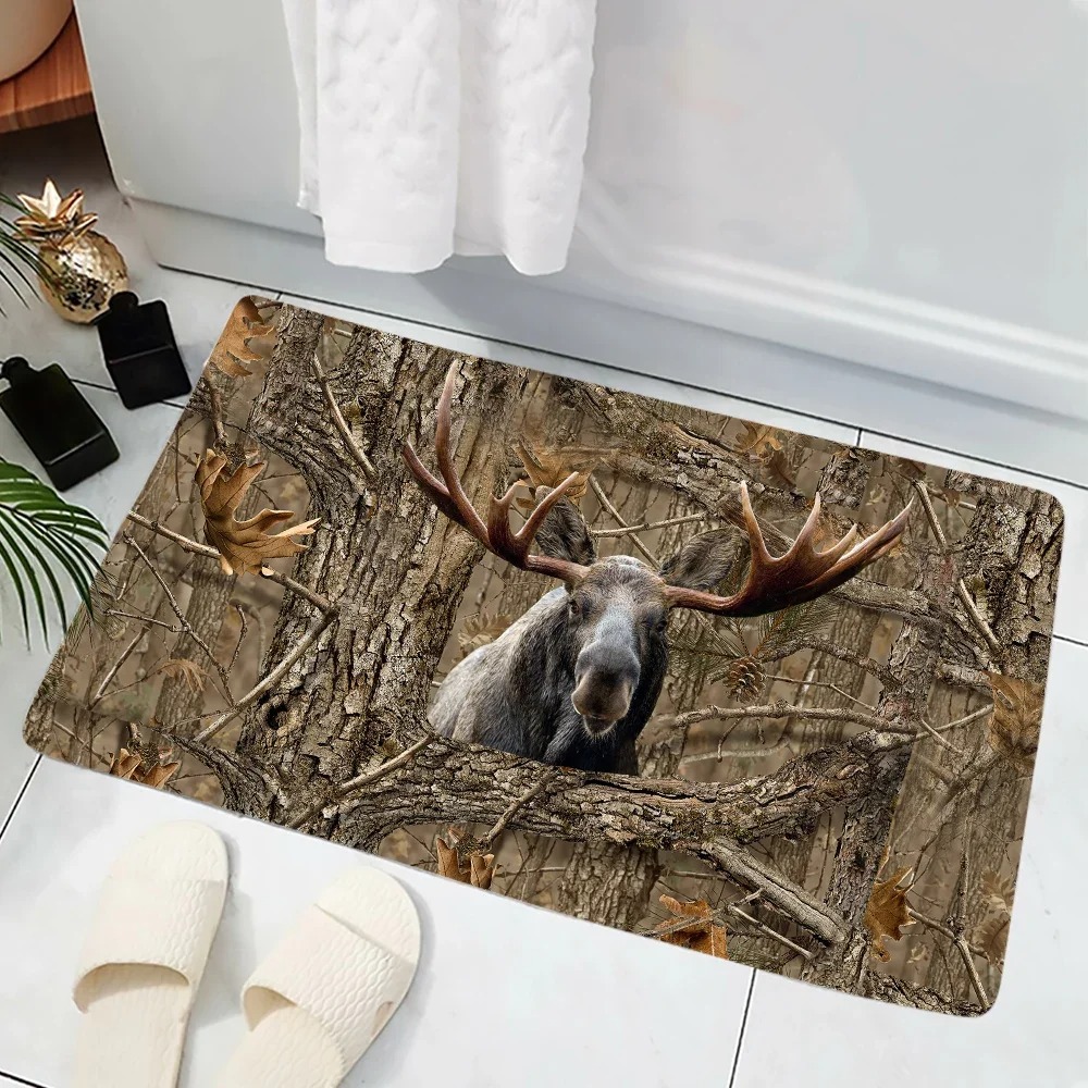 Deurmat met camouflage- en bos - Hunting Outdoor Rug recensie en prijs