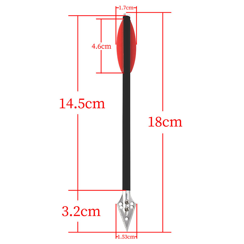 6/12 Stuks Gemengde Carbon Pij - Crossbow Bolt Broadhead recensie en prijs
