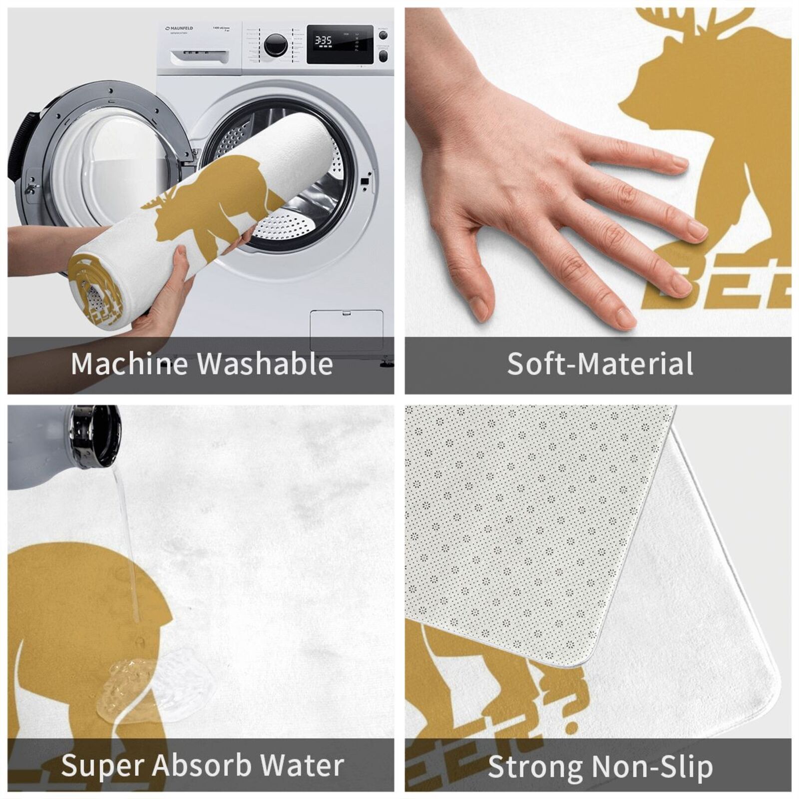 Beer Biertapijt Mat Tapijt Kus - Hunting Outdoor Rug recensie en prijs