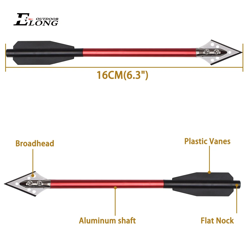 3PCS Aluminium Kruisboog Boute - Crossbow Bolt Broadhead recensie en prijs